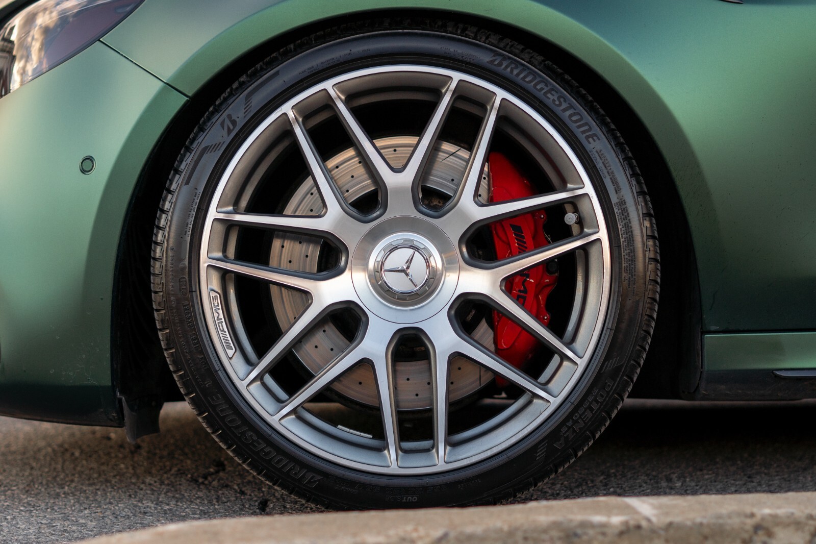 Mercedes E63 E63S AMG 20" rim OEM 2018 2019 2020 Original Forged wheel SET – Image 4