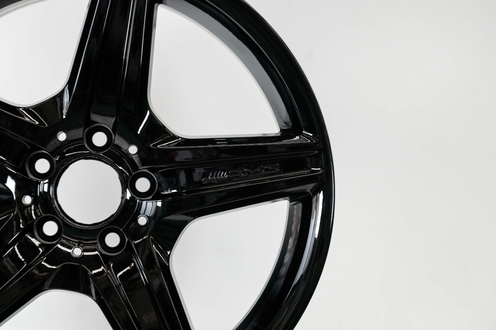Mercedes CLS550 18" inch Rear rim OEM 2008 2009 2010 2011 Factory AMG wheel - Image 4