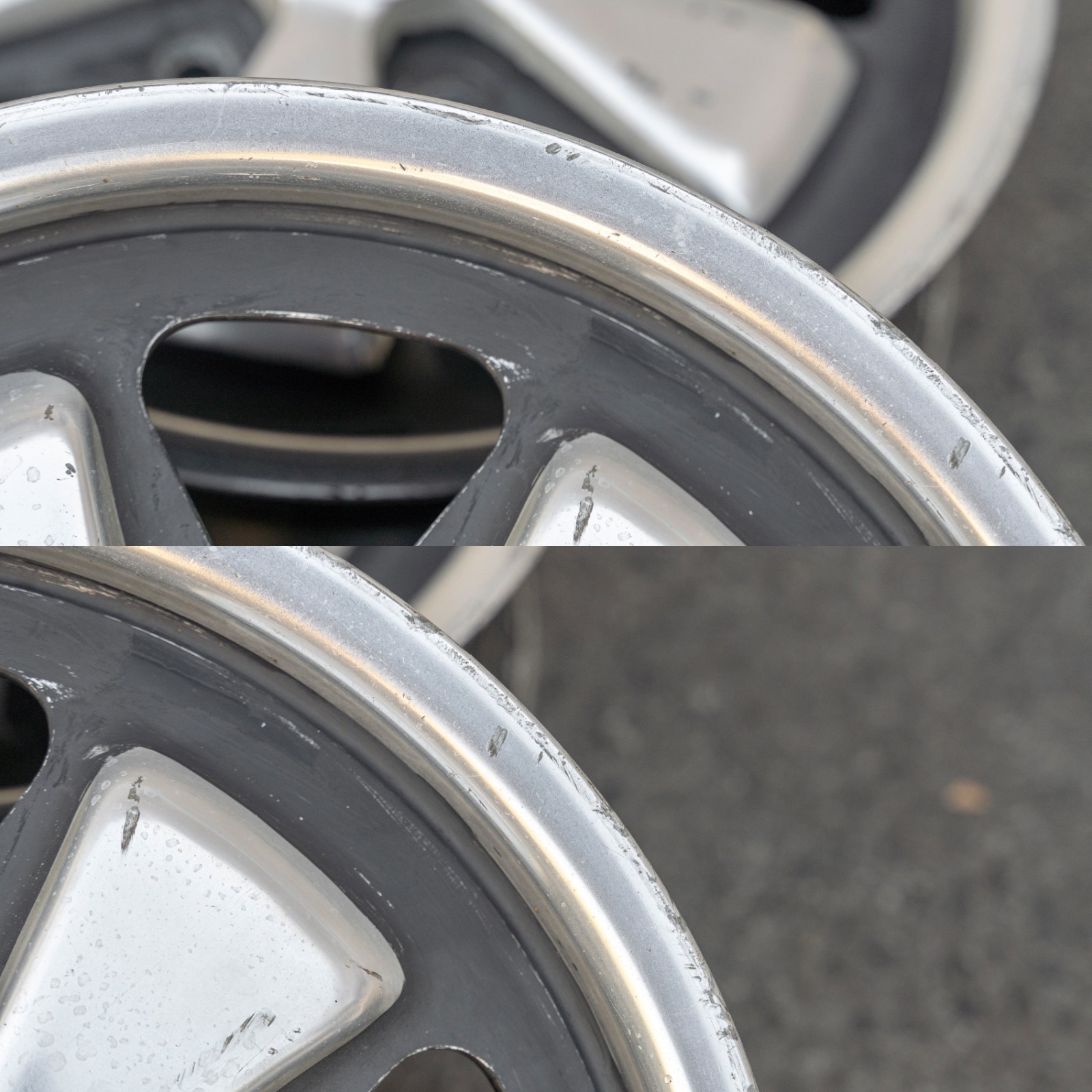 Porsche Carrera 911 15" inch Rim OEM 1969-1973 Flat 6 Genuine Fuchs Wheels PAIR - Image 6