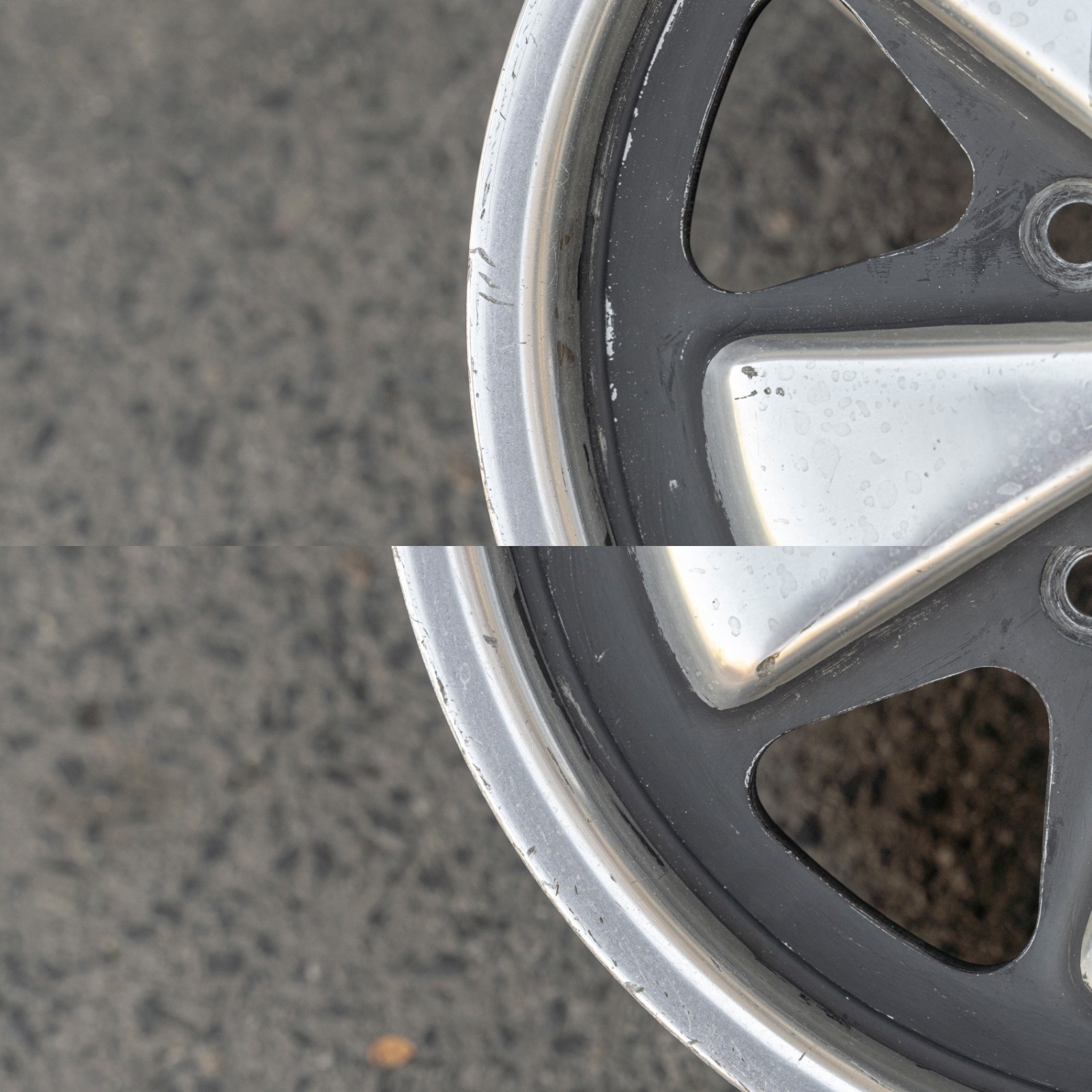 Porsche Carrera 911 15" inch Rim OEM 1969-1973 Flat 6 Genuine Fuchs Wheels PAIR - Image 9