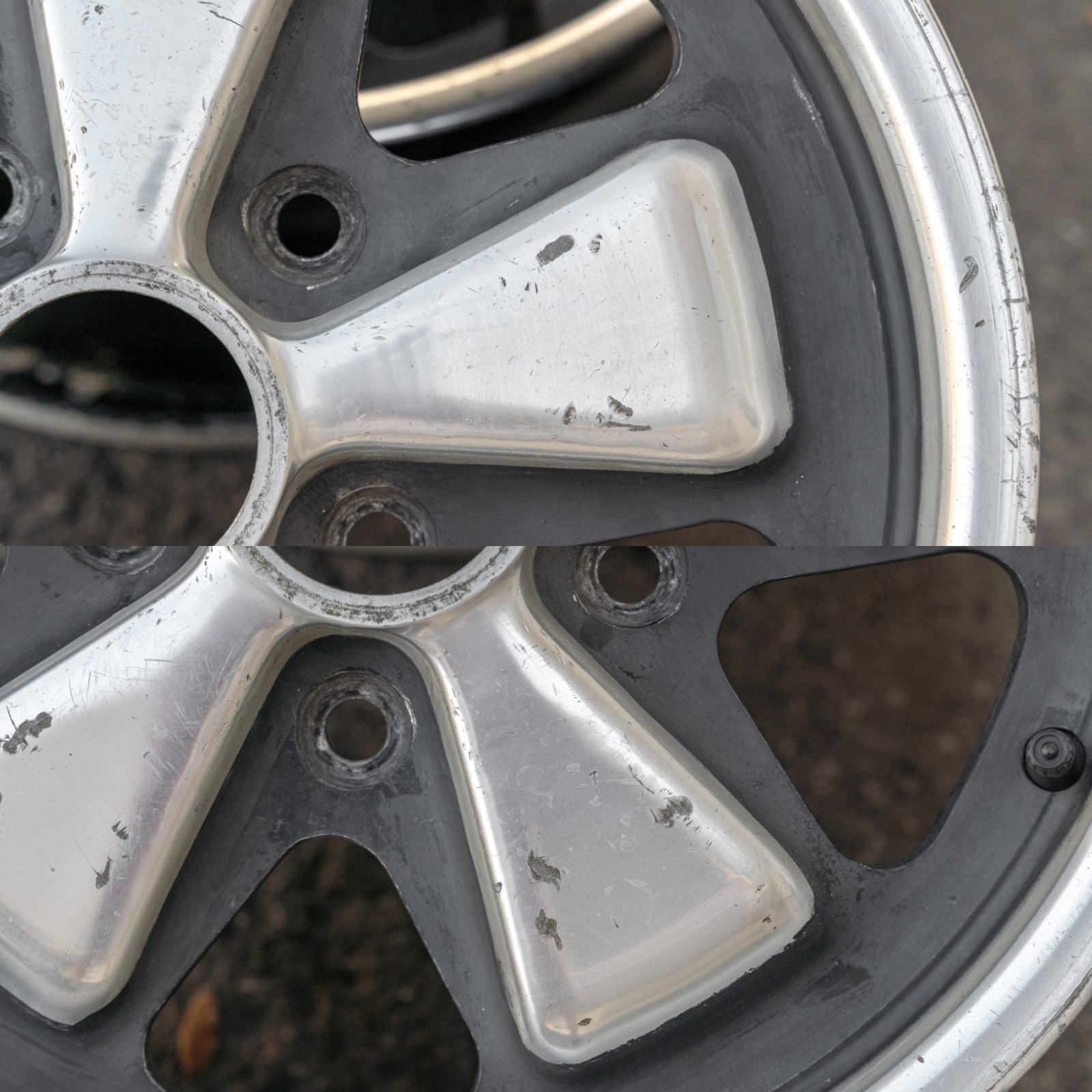 Porsche Carrera 911 15" inch Rim OEM 1969-1973 Flat 6 Genuine Fuchs Wheels PAIR - Image 21