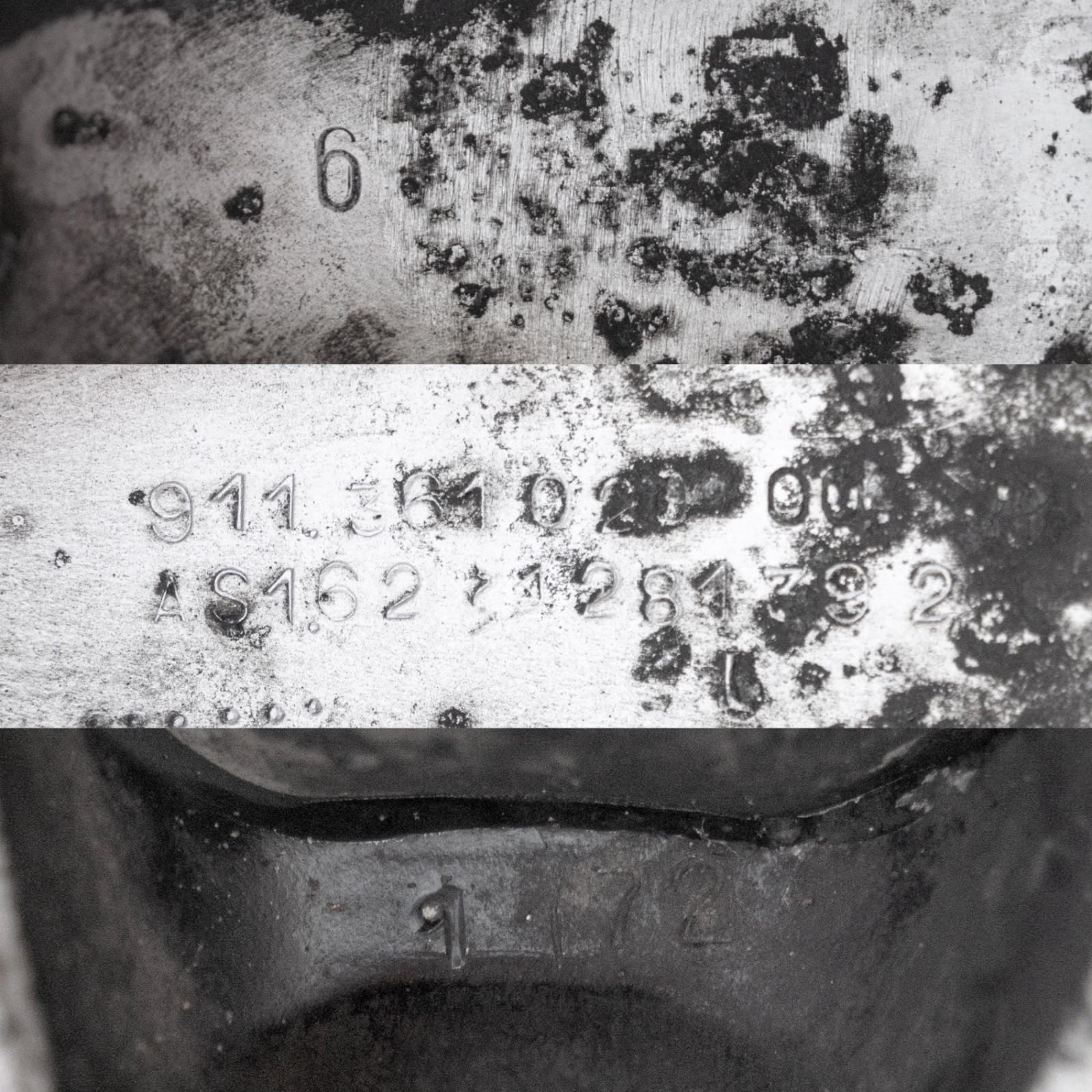 Porsche Carrera 911 15" inch Rim OEM 1969-1973 Flat 6 Genuine Fuchs Wheels PAIR - Image 22