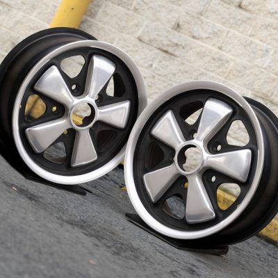 Porsche Carrera 911 15" inch Rim OEM 1969-1973 Flat 6 Genuine Fuchs Wheels PAIR