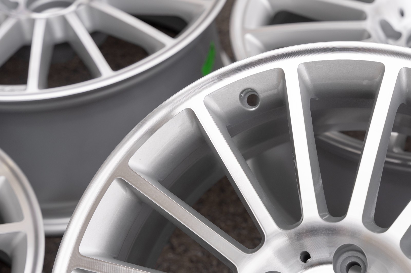 Mercedes SLK350 SLK55 AMG 18" inch rim OEM 2004-2011 Genuine Original Wheel Set – Image 10