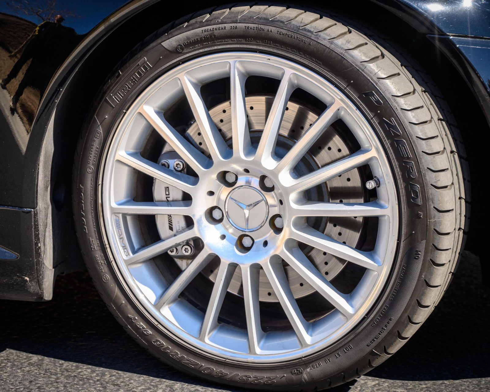 Mercedes SLK350 SLK55 AMG 18" inch rim OEM 2004-2011 Genuine Original Wheel Set – Image 23