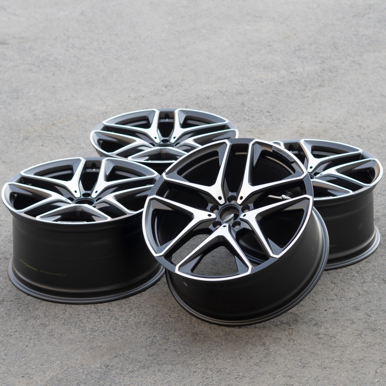 Mercedes GLE450 GLE53 AMG 21" inch rim OEM 2020-2026 Genuine Original Wheel SET