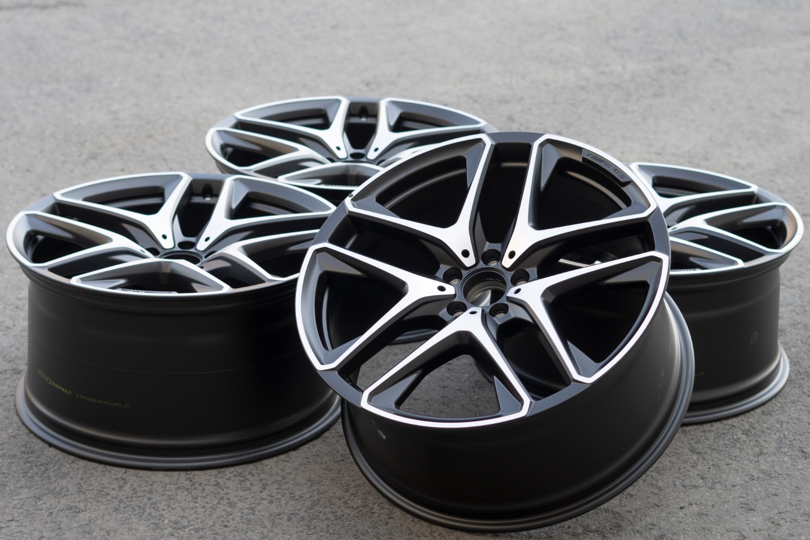 Mercedes GLE450 GLE53 AMG 21" inch rim OEM 2020-2026 Genuine Original Wheel SET – Image 2