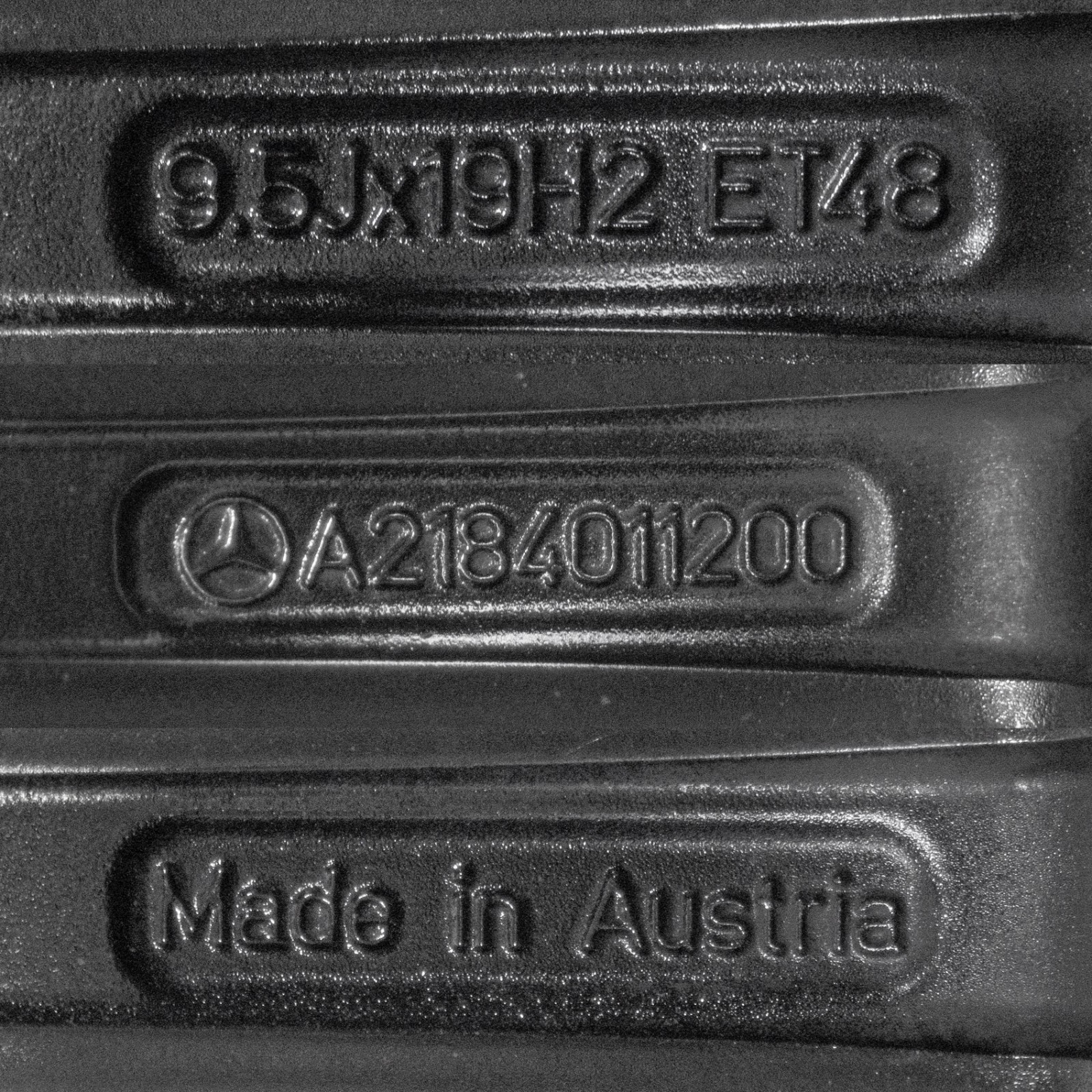 Mercedes CLS400 CLS550 SL400 SL550 19" inch Rear rim OEM 2014-2019 AMG wheel – Image 20