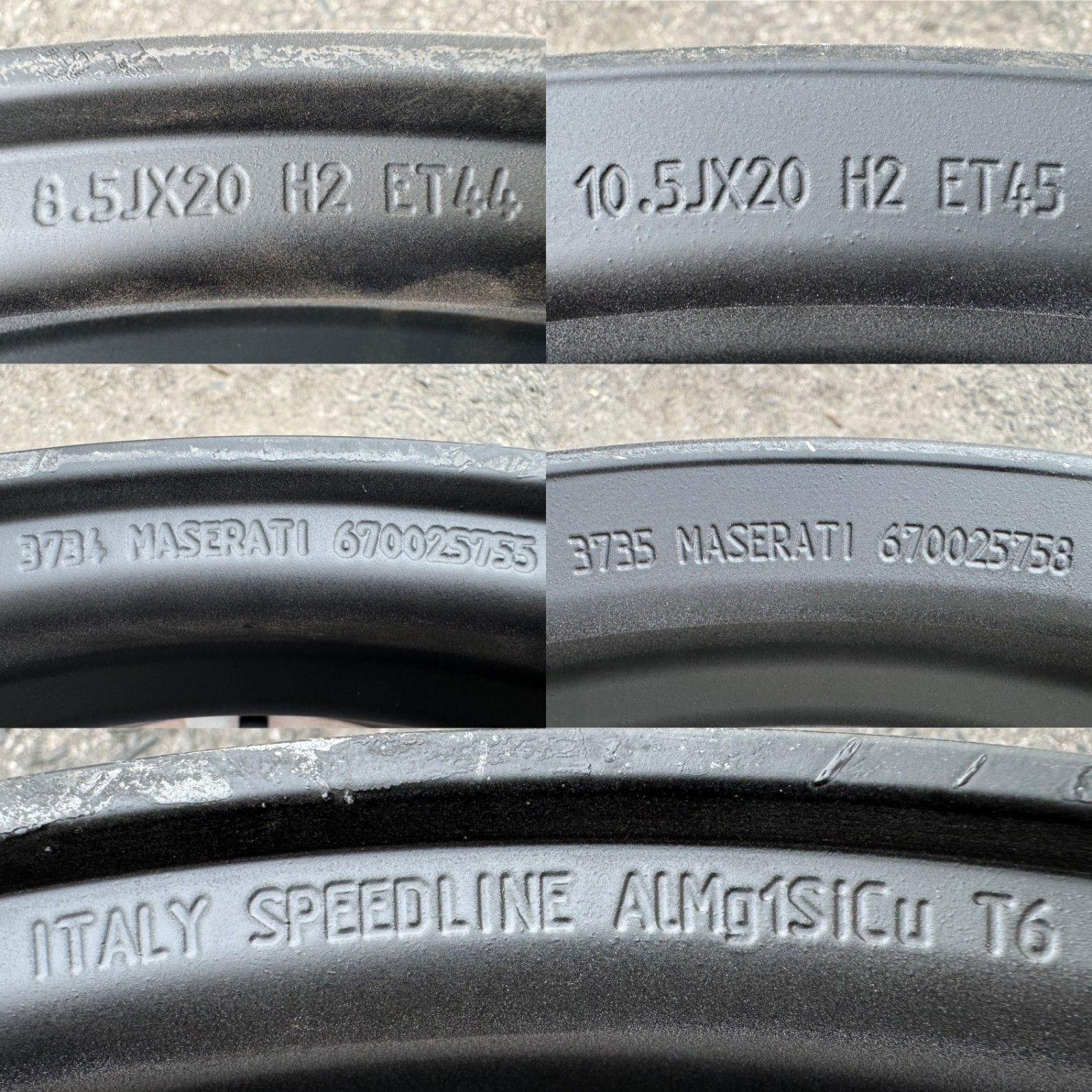 Maserati Ghibli Quattroporte GTS 20" inch Rim OEM 2014-2024 Forged Wheel SET - Image 14