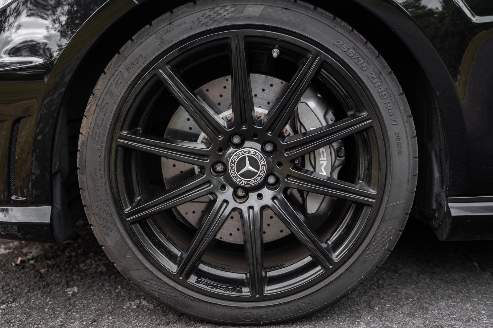 Mercedes E550 E63 E63S AMG 19" inch rim OEM 2009-2016 Genuine Original wheel set - Image 3