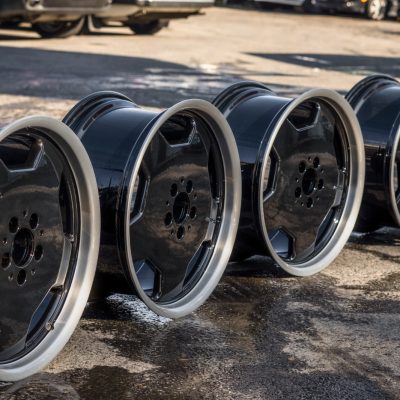 Mercedes SL500 E55 AMG 18" inch Rim OEM Monoblock Genuine Staggered Wheels Set