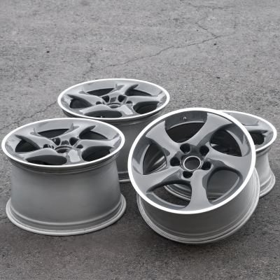 Porsche Carrera 911 Turbo C4s 18" inch 2002-2005 Genuine Hollow spoke Wheel set