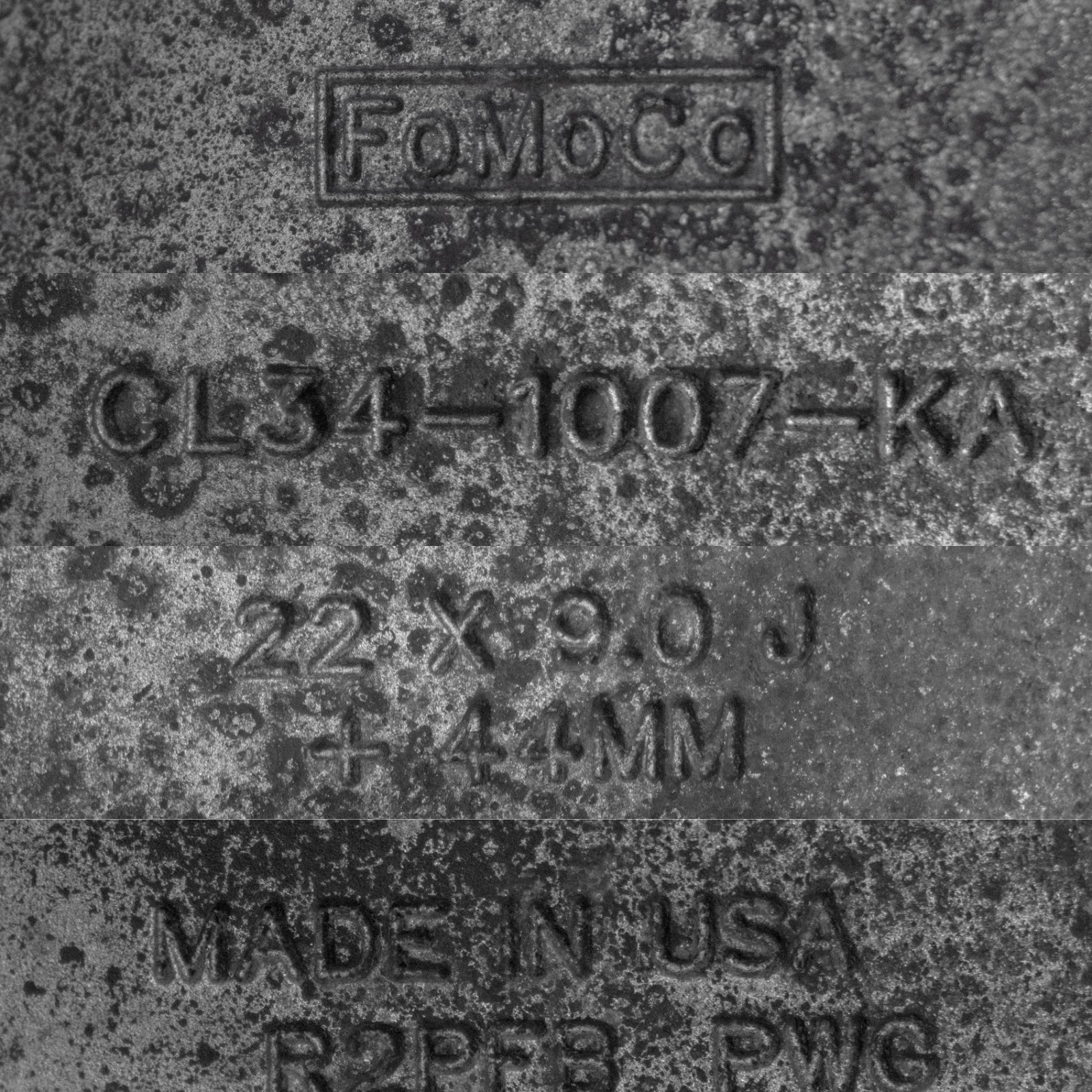 Ford F150 22" inch Rim OEM 2013 2014 Harley Davidson Edition Genuine wheel - Image 21