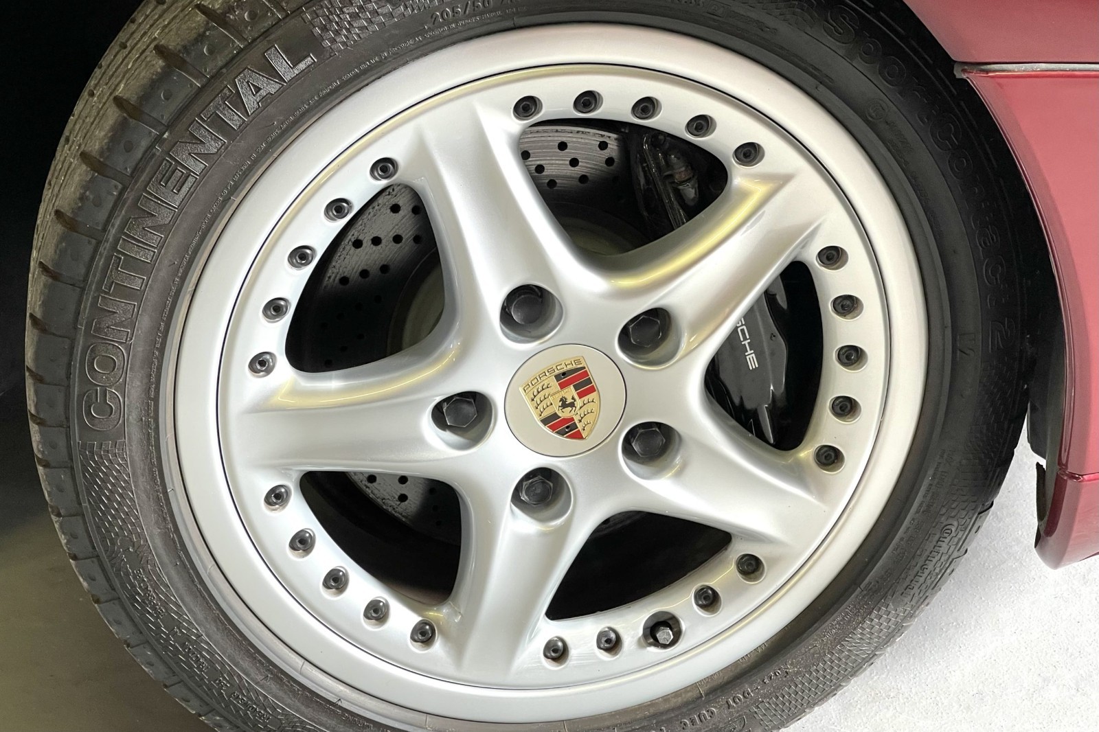 Porsche 911 Carrera 993 Targa 17" inch Rim OEM 1994-1998 Genuine Wheels set of 4 - Image 6