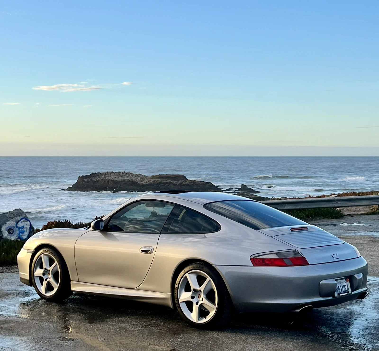 Porsche Carrera 911 C2 C4s Turbo 18" inch 2002-2005 Genuine Techno Wheel set - Image 3