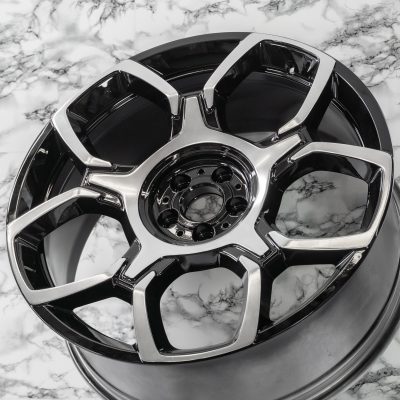 Rolls Royce Cullinan 22" inch Front Rim OEM 2018-2025 Genuine Black Badge Wheel