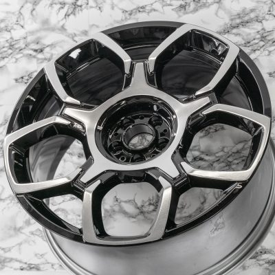 Rolls Royce Cullinan 22" inch Rear Rim OEM 2018-2025 Genuine Black Badge Wheel