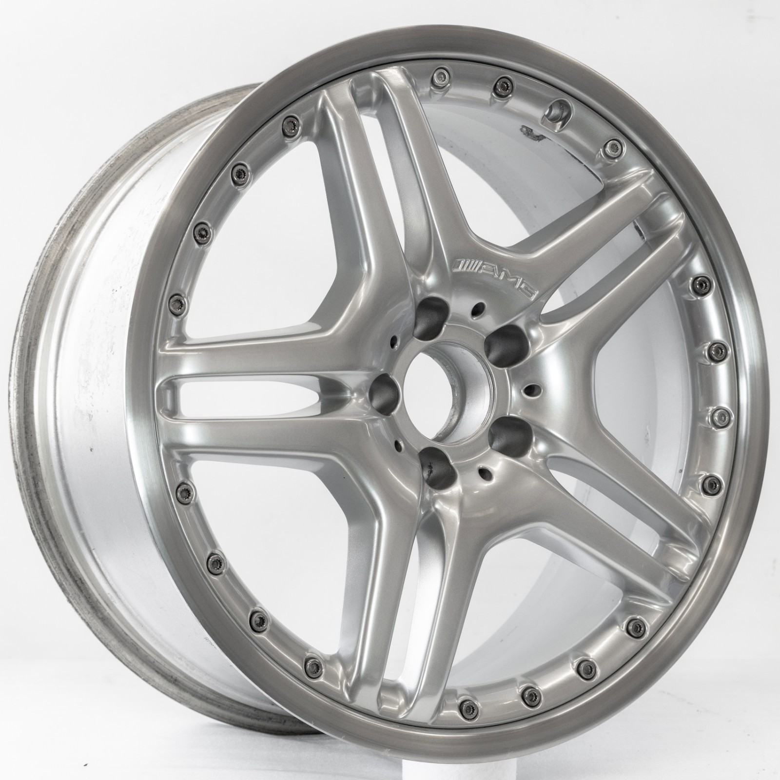 Mercedes CLS63 AMG 19" Front rim OEM 2007-2010 Genuine Original Wheel 2304000102 - Image 13