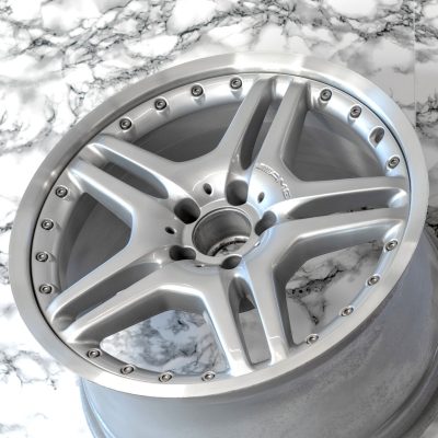 Mercedes CLS63 AMG 19" Front rim OEM 2007-2010 Genuine Original Wheel 2304000102