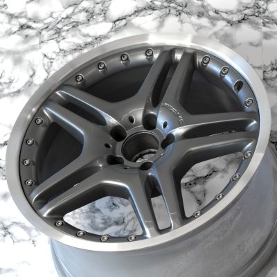 Mercedes CLS63 AMG 19" Front rim OEM 2007-2010 Genuine Original Wheel 2304000102