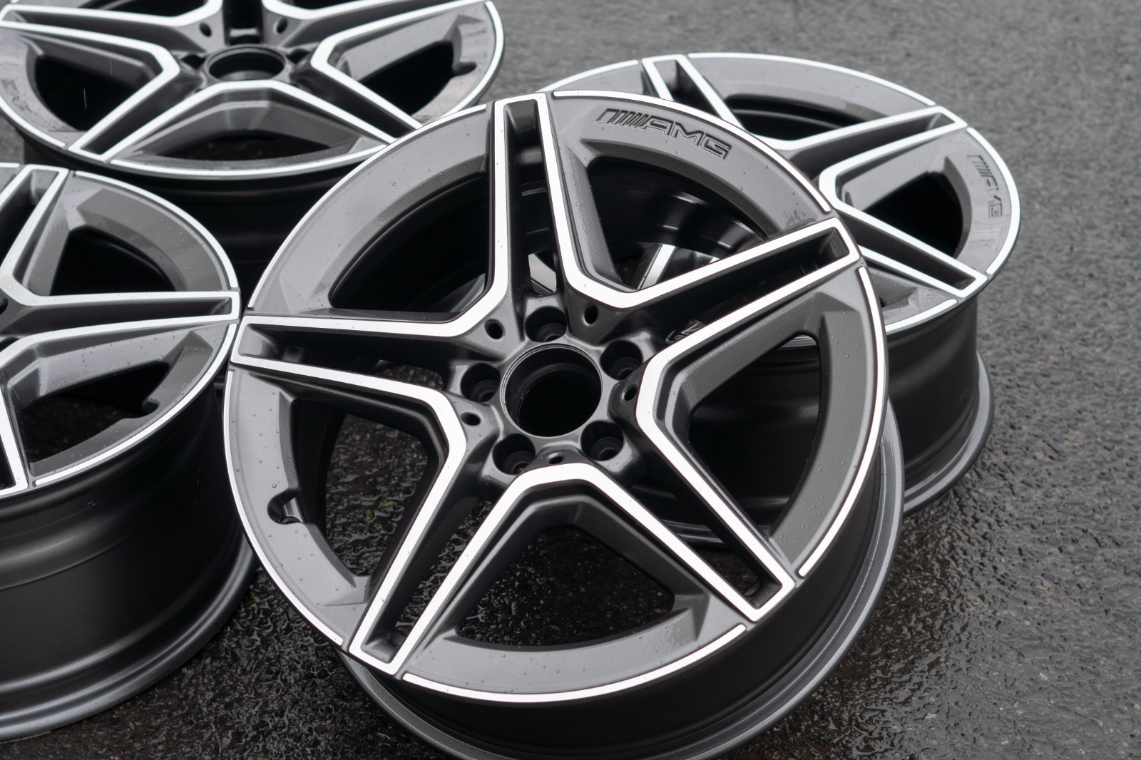 Mercedes C43 AMG 18" inch Front Rim OEM 2016-2022 Genuine Original wheel – Image 5