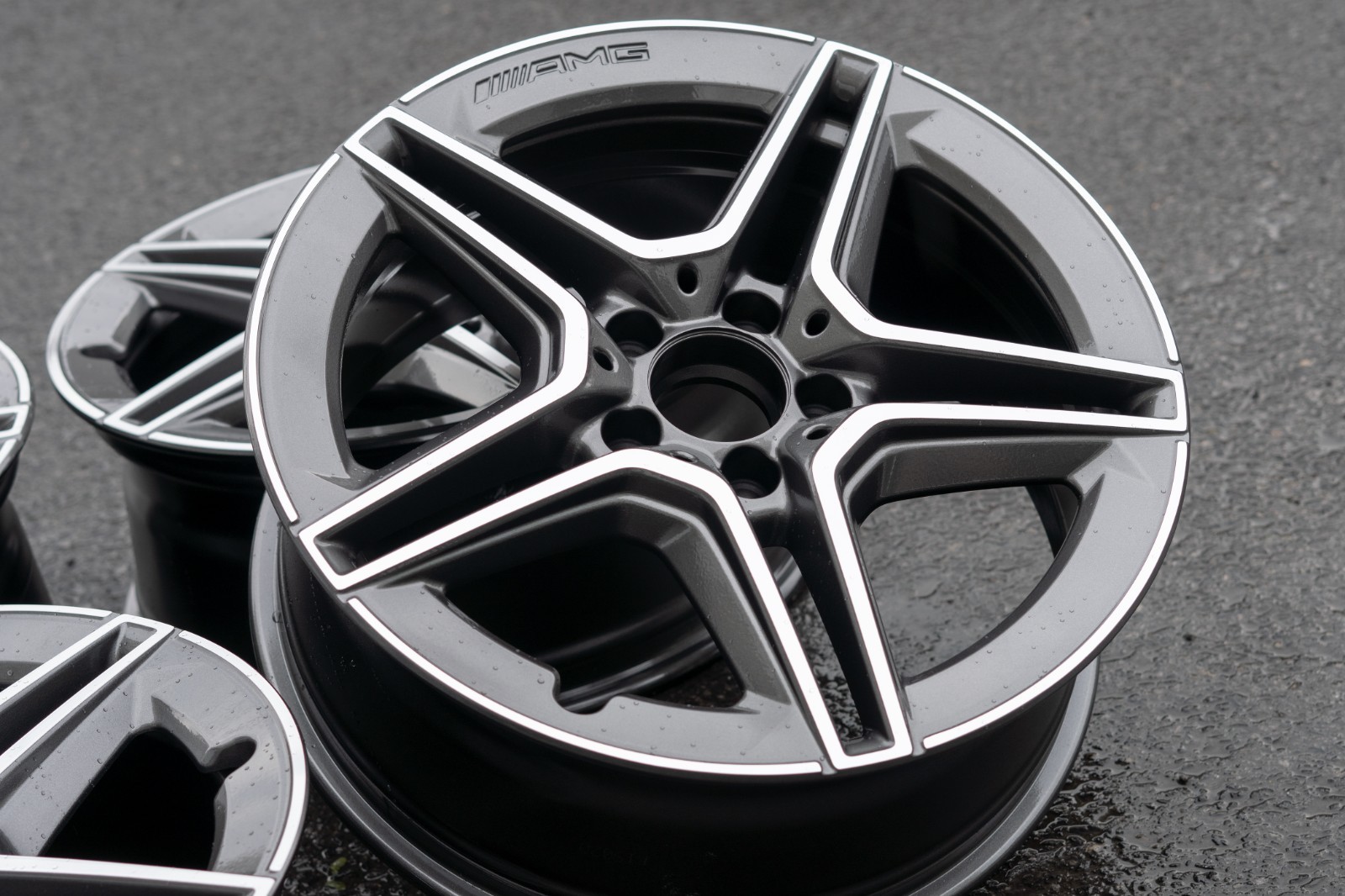 Mercedes C43 AMG 18" inch Front Rim OEM 2016-2022 Genuine Original wheel – Image 6