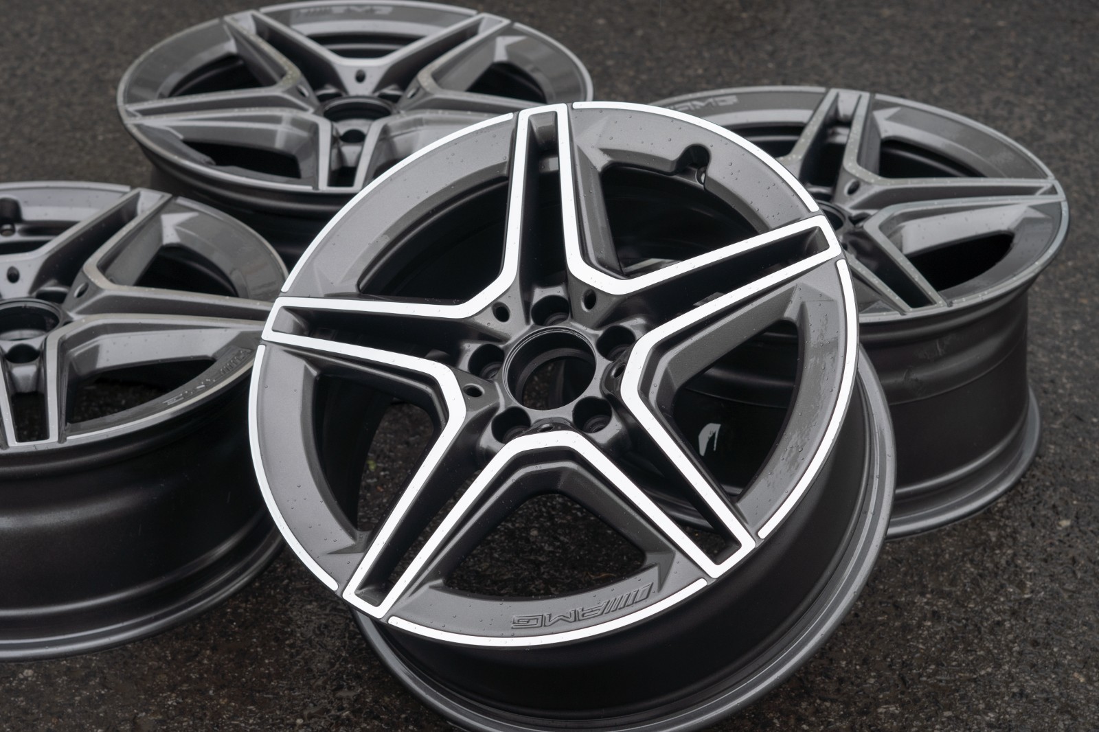 Mercedes C43 AMG 18" inch Front Rim OEM 2016-2022 Genuine Original wheel – Image 9