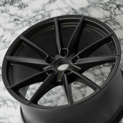 Porsche 911 992 Carrera Targa 21" inch Rear Rim OEM 2020-2024 Wheel 992.1