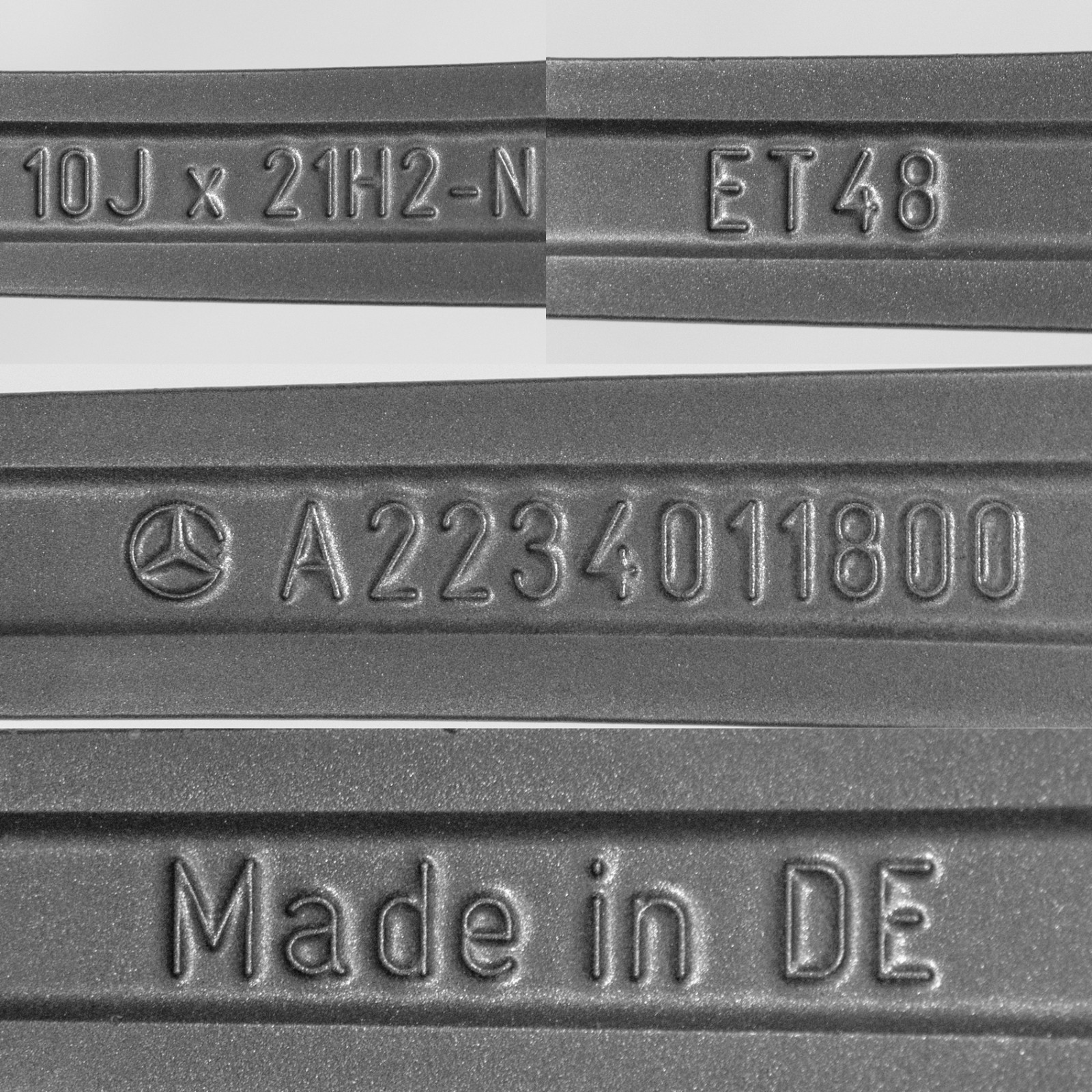 Mercedes S500 S580 21" inch Rear rim OEM 2022-2026 Genuine Original AMG wheel - Image 19