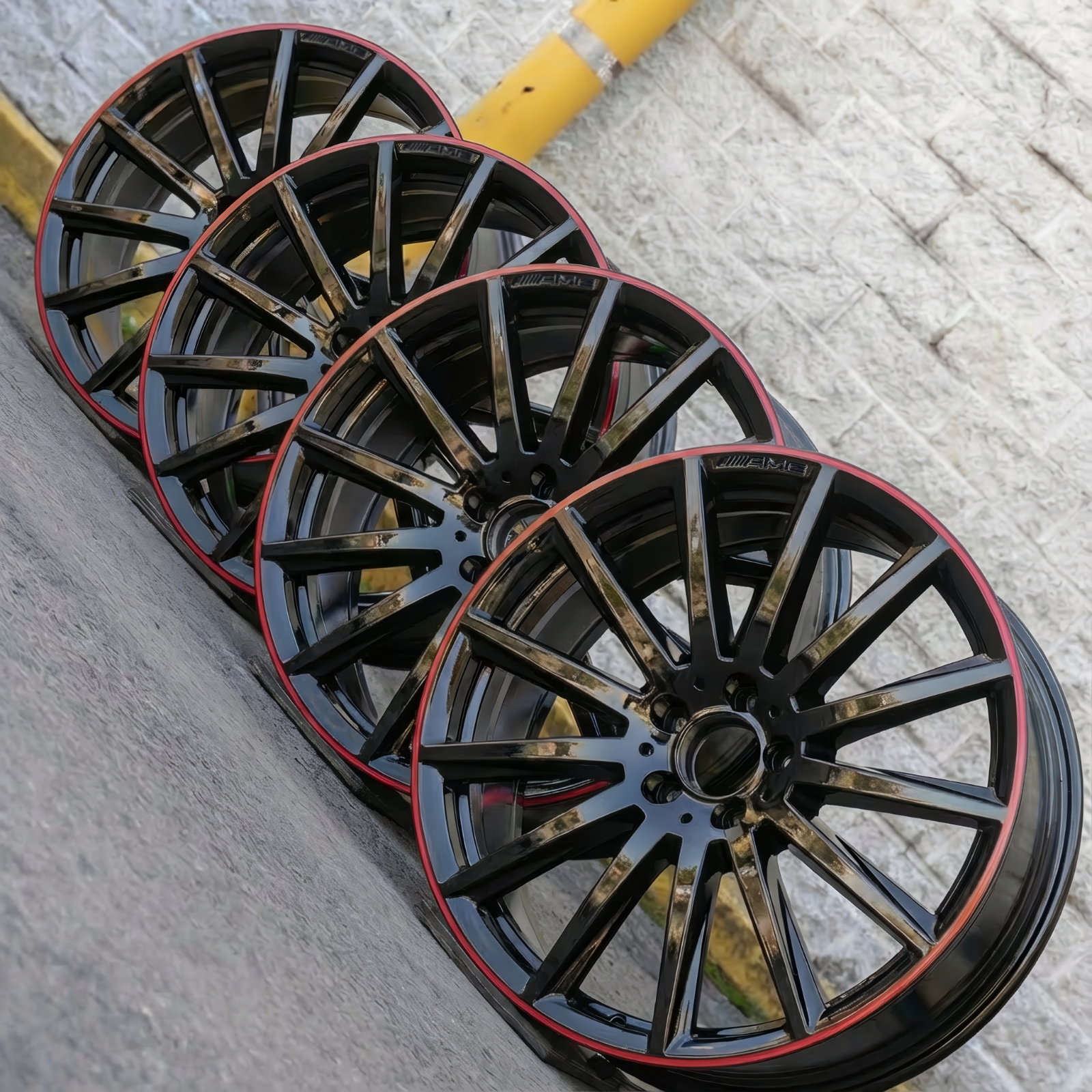 Mercedes GLA35 GLA45 GLB35 AMG 20" inch rim OEM 2020-2024 Edition 1 Wheel SET