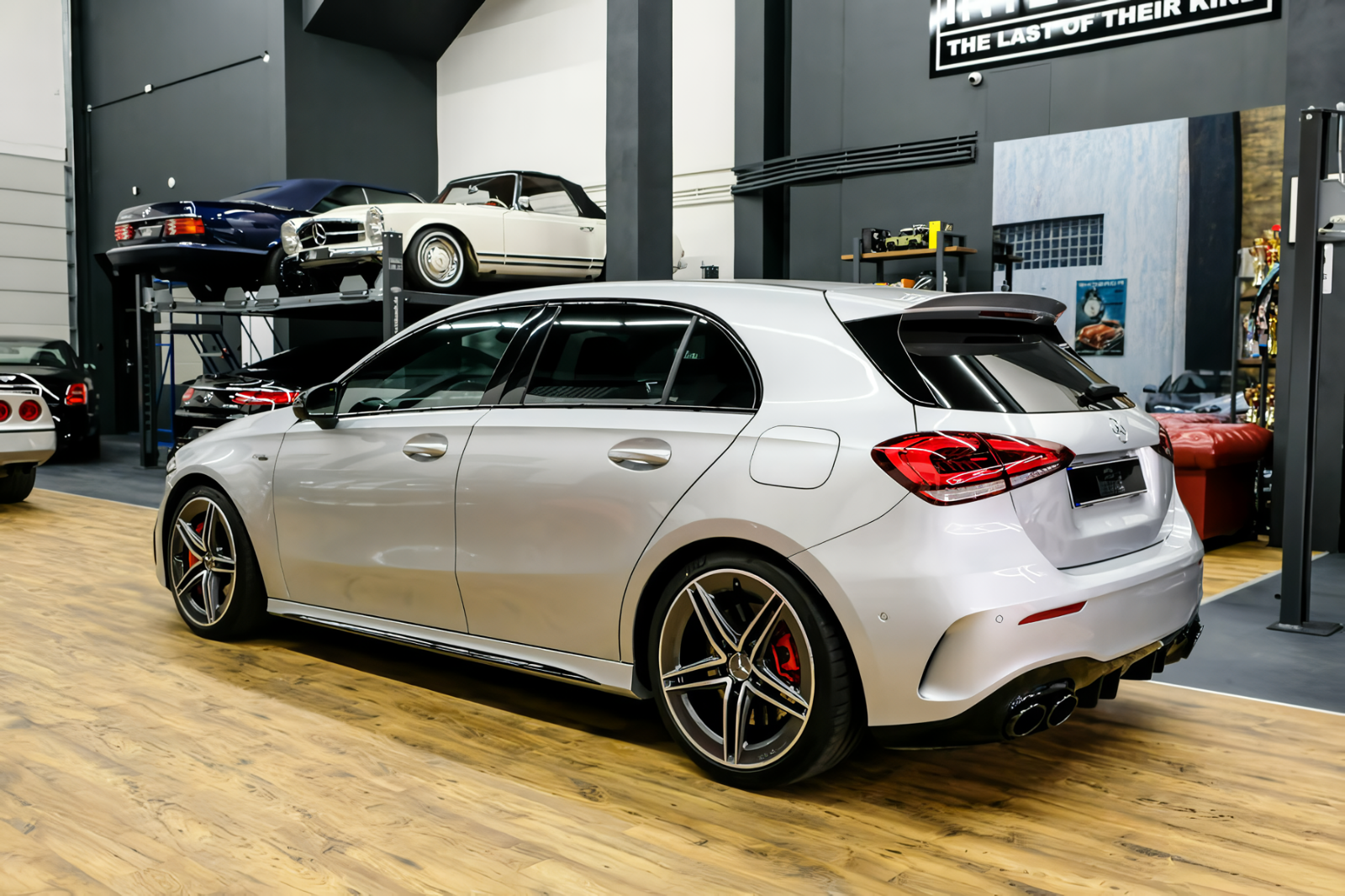 Mercedes A35 A45 S AMG 19" inch rim OEM 2019-2026 Genuine Original wheels SET - Image 4