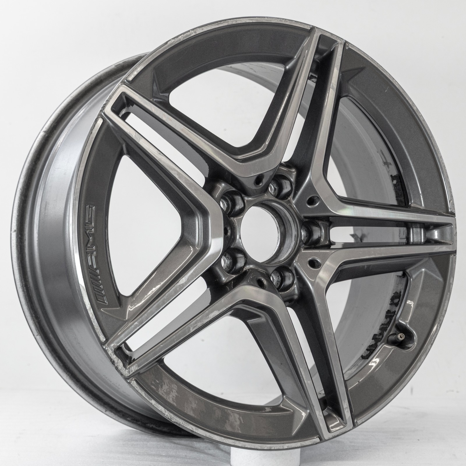 Mercedes Benz C300 18" inch Front rim OEM 2016-2022 Genuine Original AMG wheel – Image 17