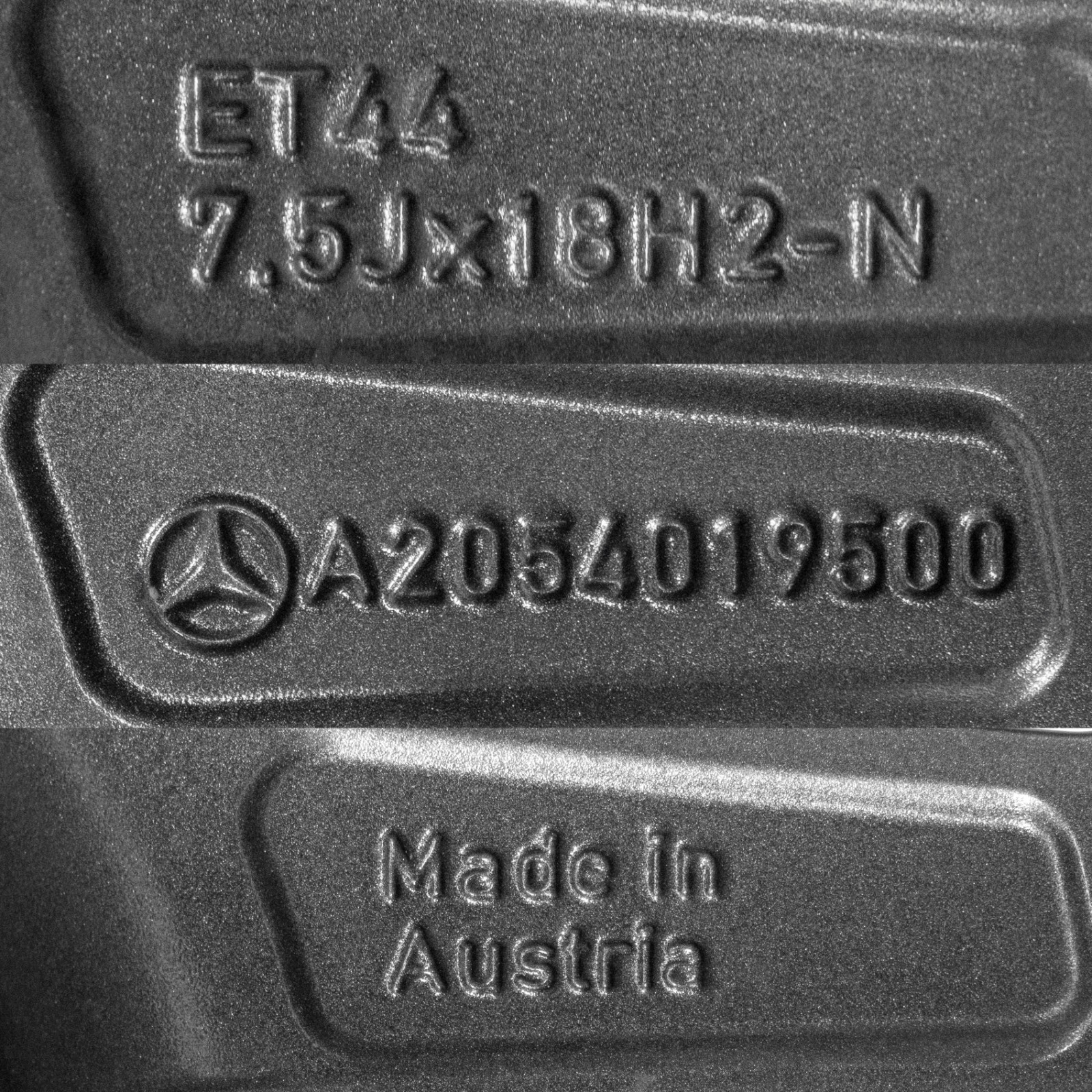 Mercedes Benz C300 18" inch Front rim OEM 2016-2022 Genuine Original AMG wheel – Image 19