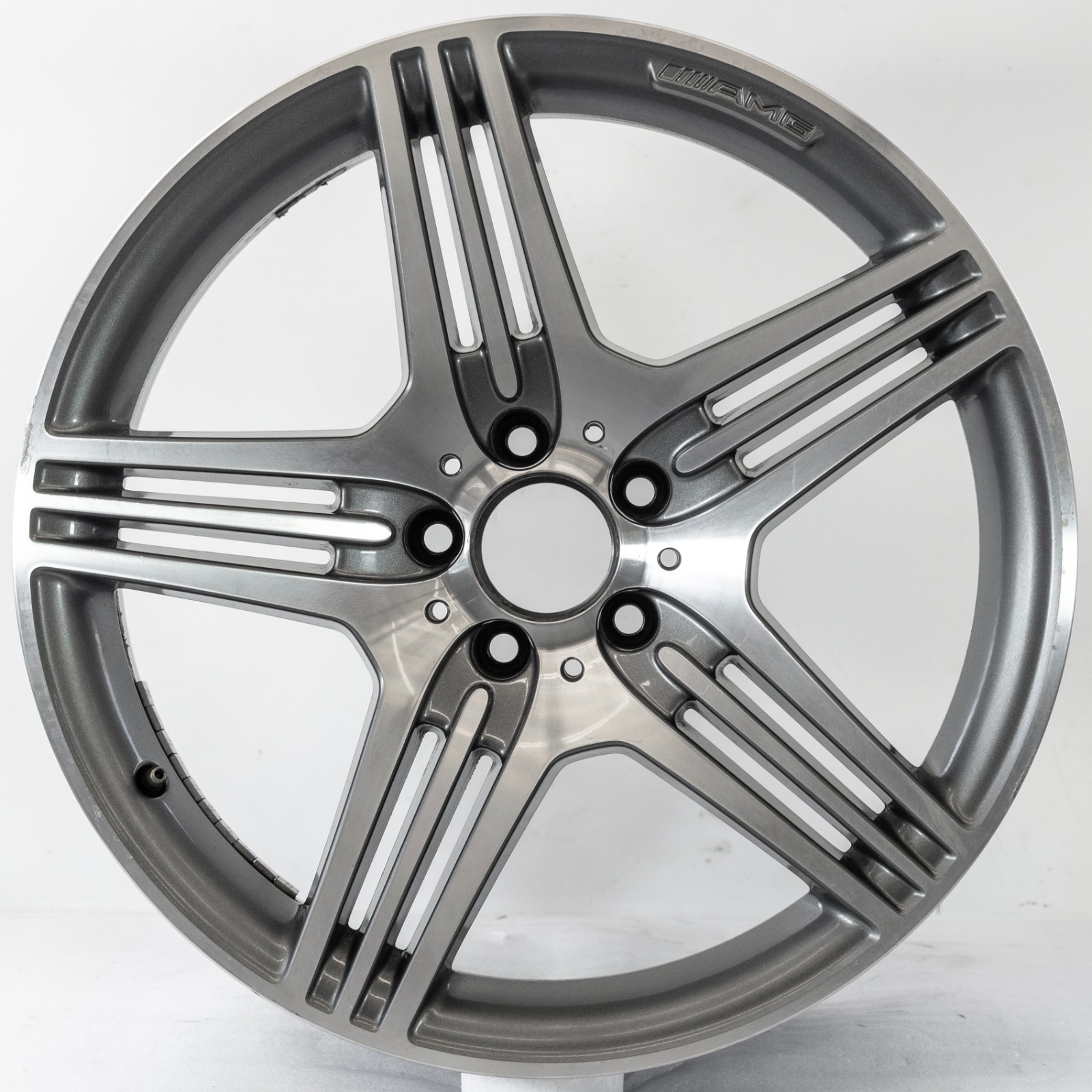 Mercedes CLS55 CLS63 AMG 19" inch Front rim OEM 2004-2010 Genuine Original Wheel - Image 2