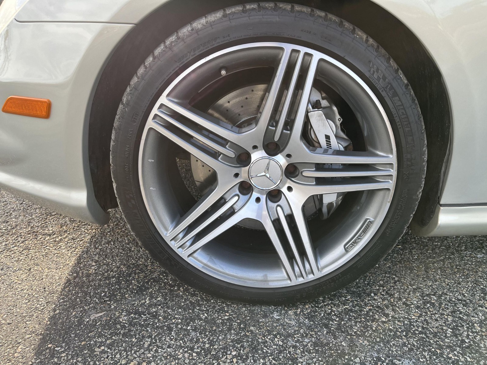 Mercedes CLS55 CLS63 AMG 19" inch Front rim OEM 2004-2010 Genuine Original Wheel - Image 22