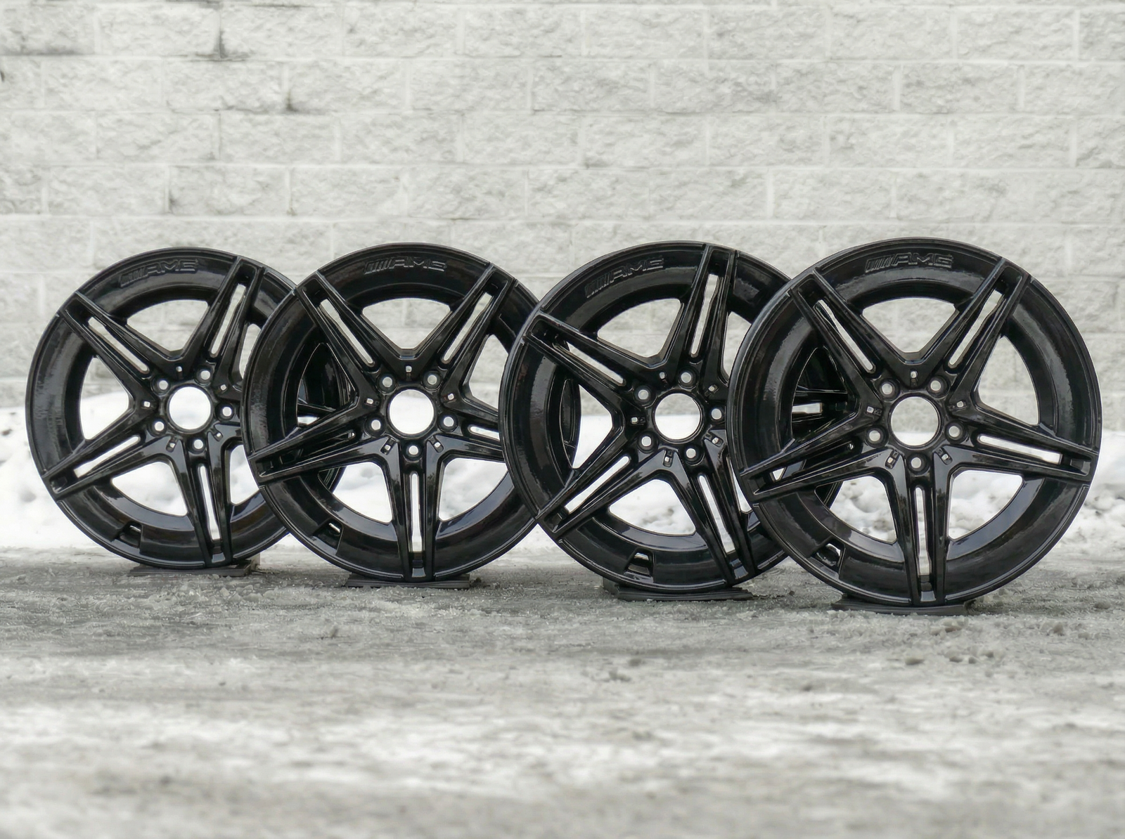 Mercedes C300 18" inch rim OEM 2023-2026 Genuine Original AMG Wheels Set of 4 - Image 3