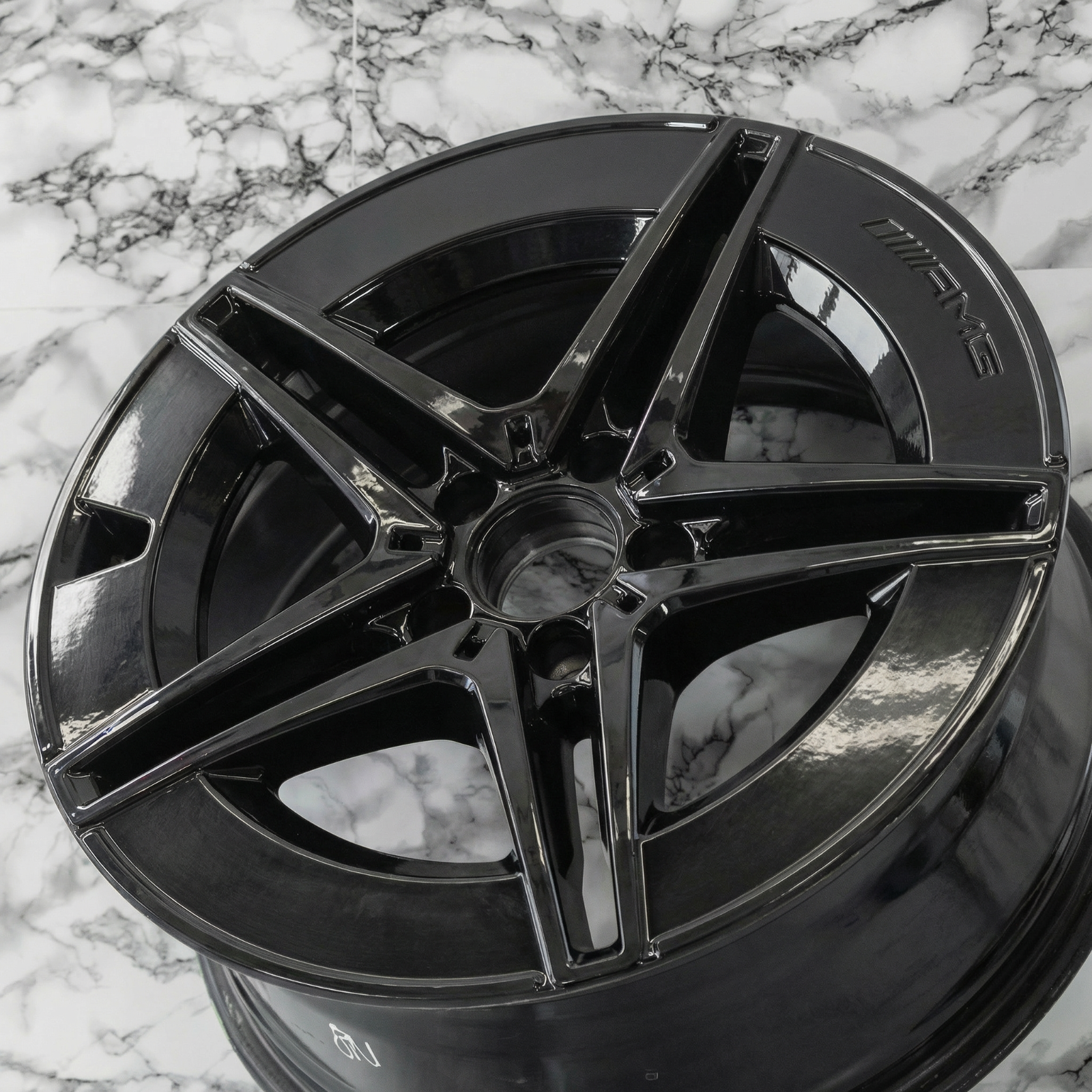 Mercedes C300 18" inch rim OEM 2023-2026 Genuine Original AMG Wheels Set of 4 - Image 5