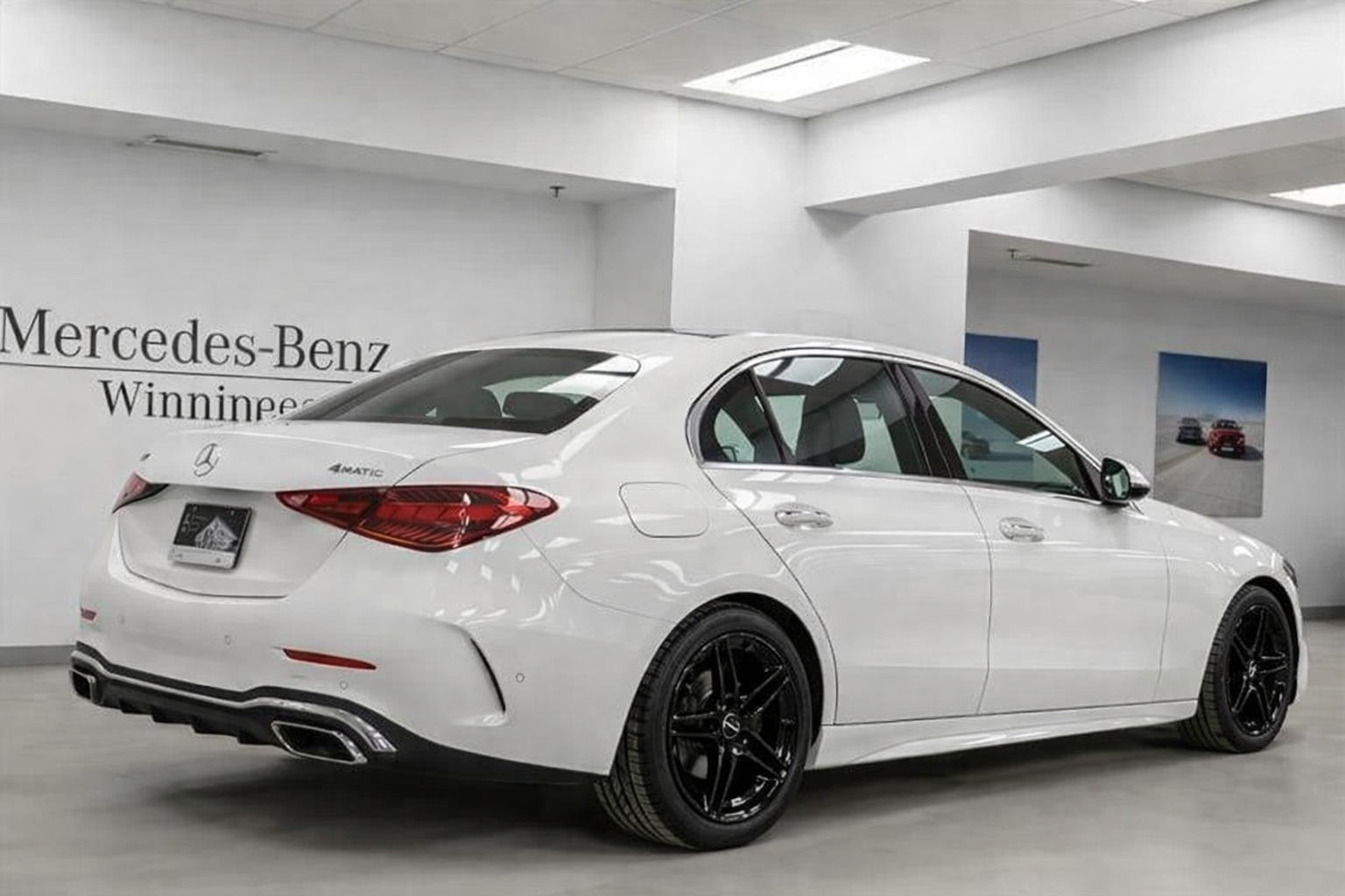 Mercedes C300 18" inch Rear rim OEM 2023-2026 Genuine Original AMG Wheel - Image 2