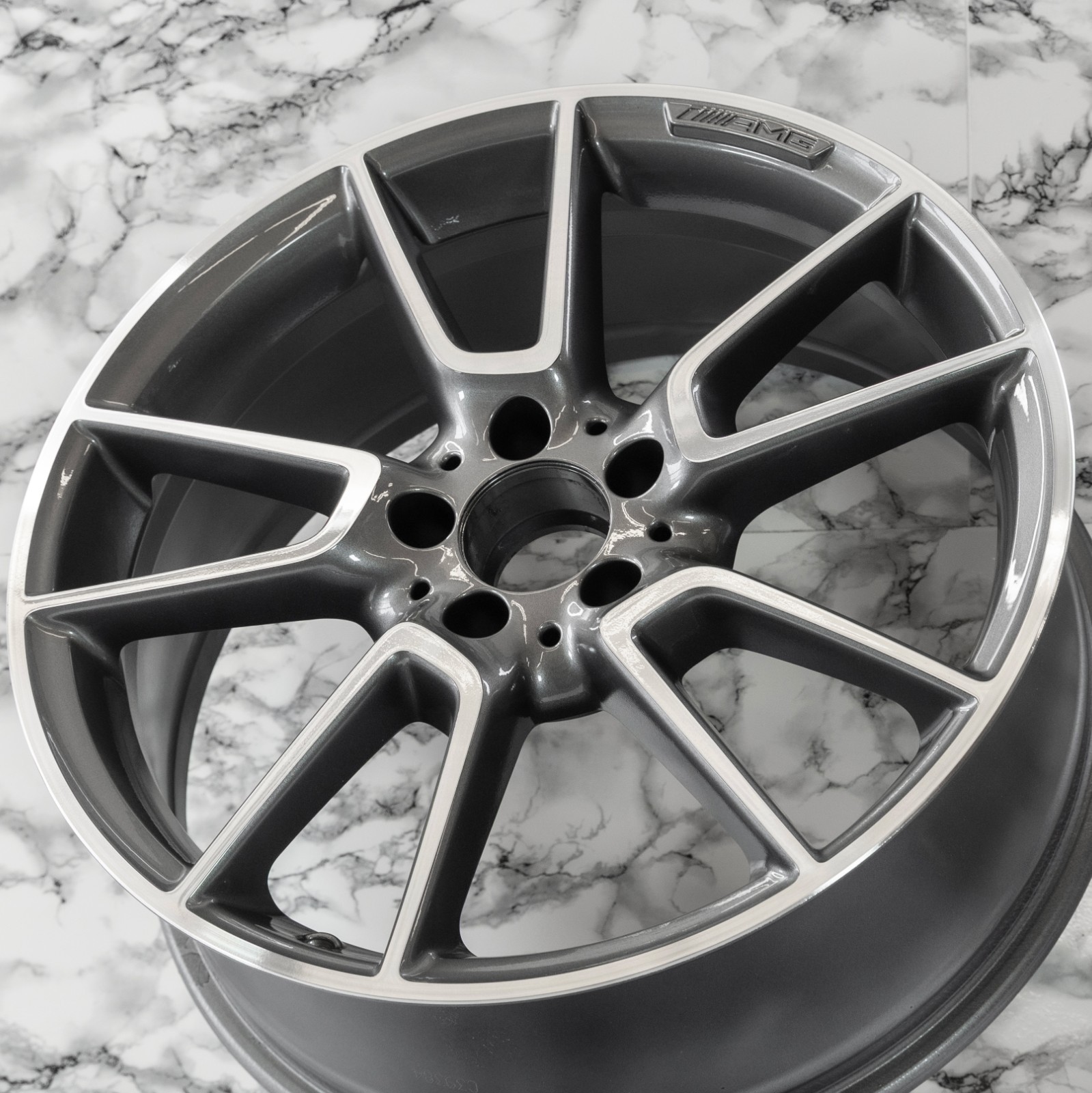 Mercedes C450 C43 AMG 19" inch rim OEM 2016-2022 Genuine Original wheels SET – Image 5