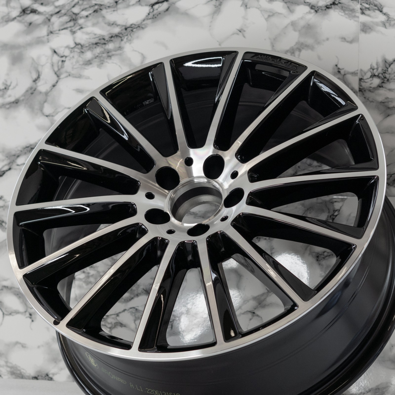 Mercedes S500 S580 20" inch rim OEM 2022-2026 Genuine Original AMG NEW wheel SET – Image 10