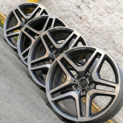 Mercedes GL350 GL550 GLS550 21" inch rim OEM 2013-2019 Genuine NEW AMG Wheel SET