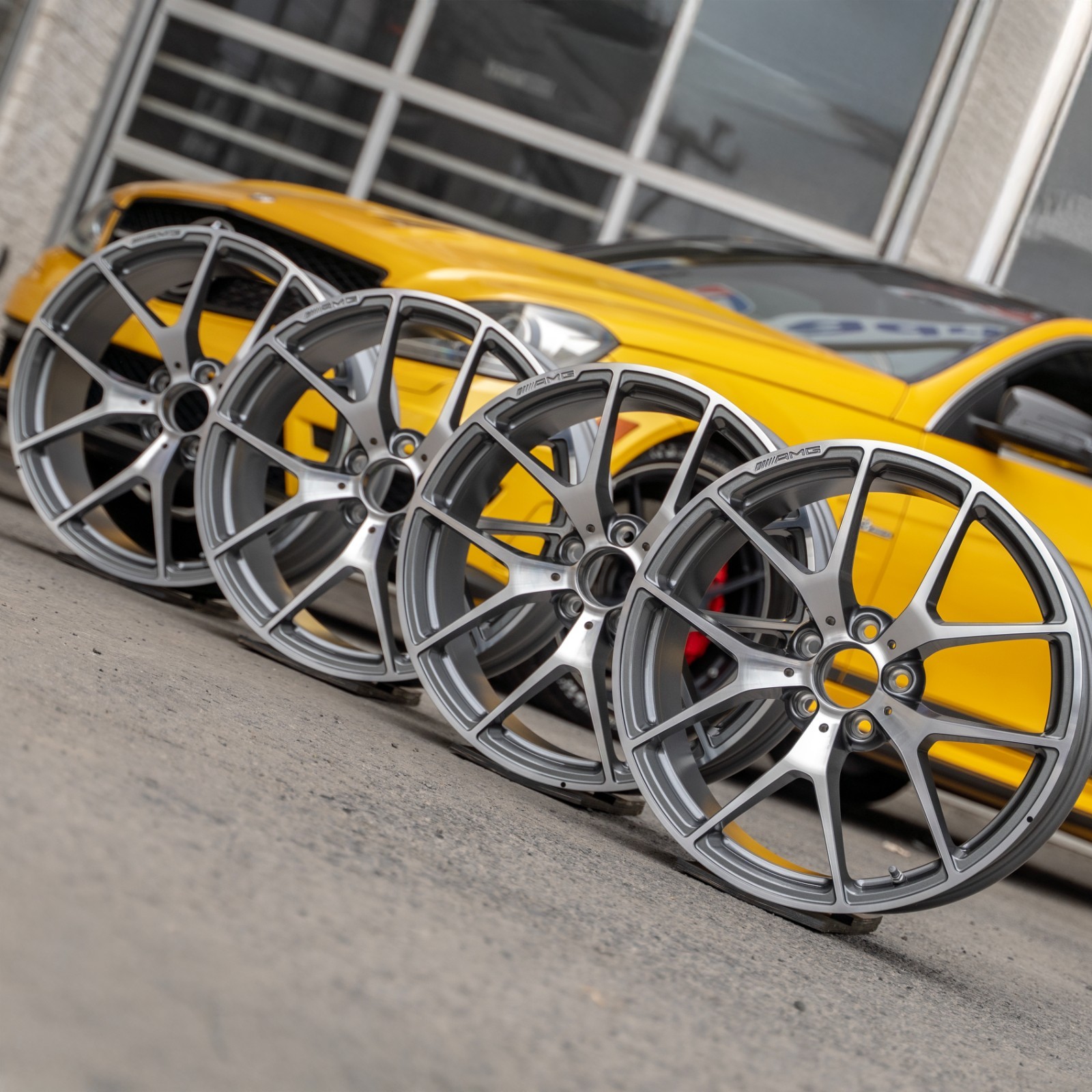 Mercedes C63 AMG 19" inch rim OEM 2008-2015 Genuine 507 Edition wheels Set NEW