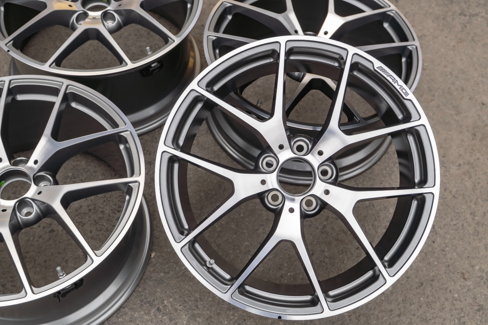 Mercedes C63 AMG 19" inch rim OEM 2008-2015 Genuine 507 Edition wheels Set NEW - Image 9