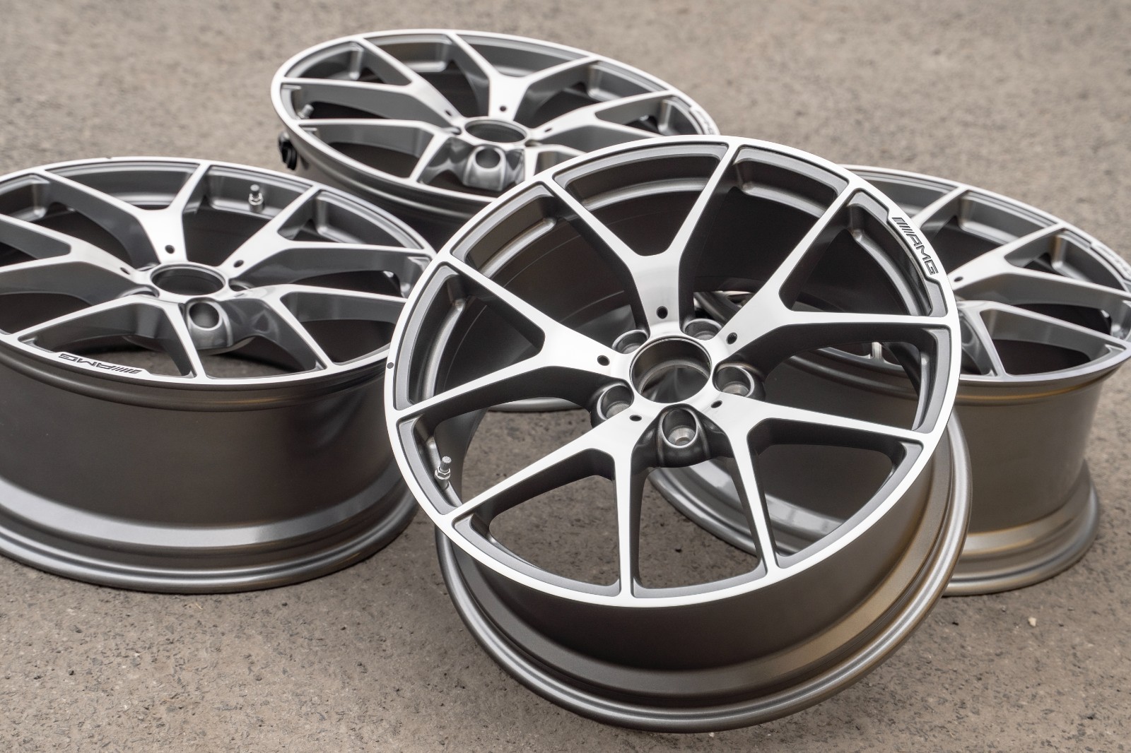 Mercedes C63 AMG 19" inch rim OEM 2008-2015 Genuine 507 Edition wheels Set NEW - Image 11