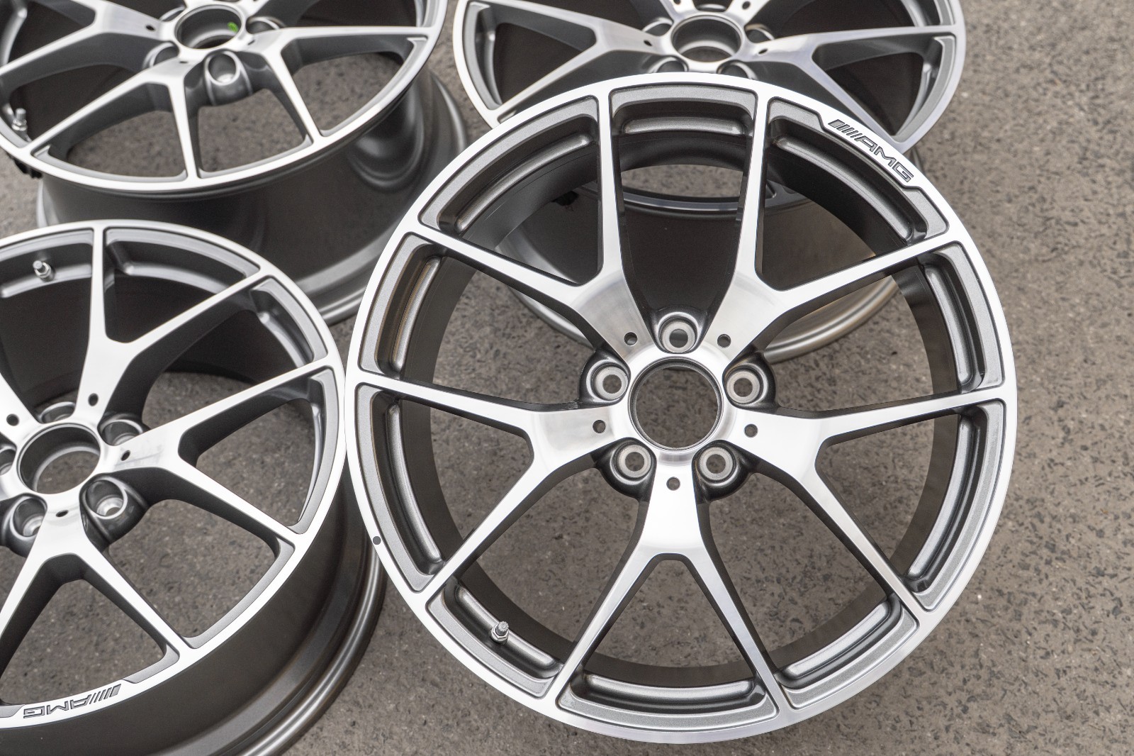 Mercedes C63 AMG 19" inch rim OEM 2008-2015 Genuine 507 Edition wheels Set NEW - Image 12
