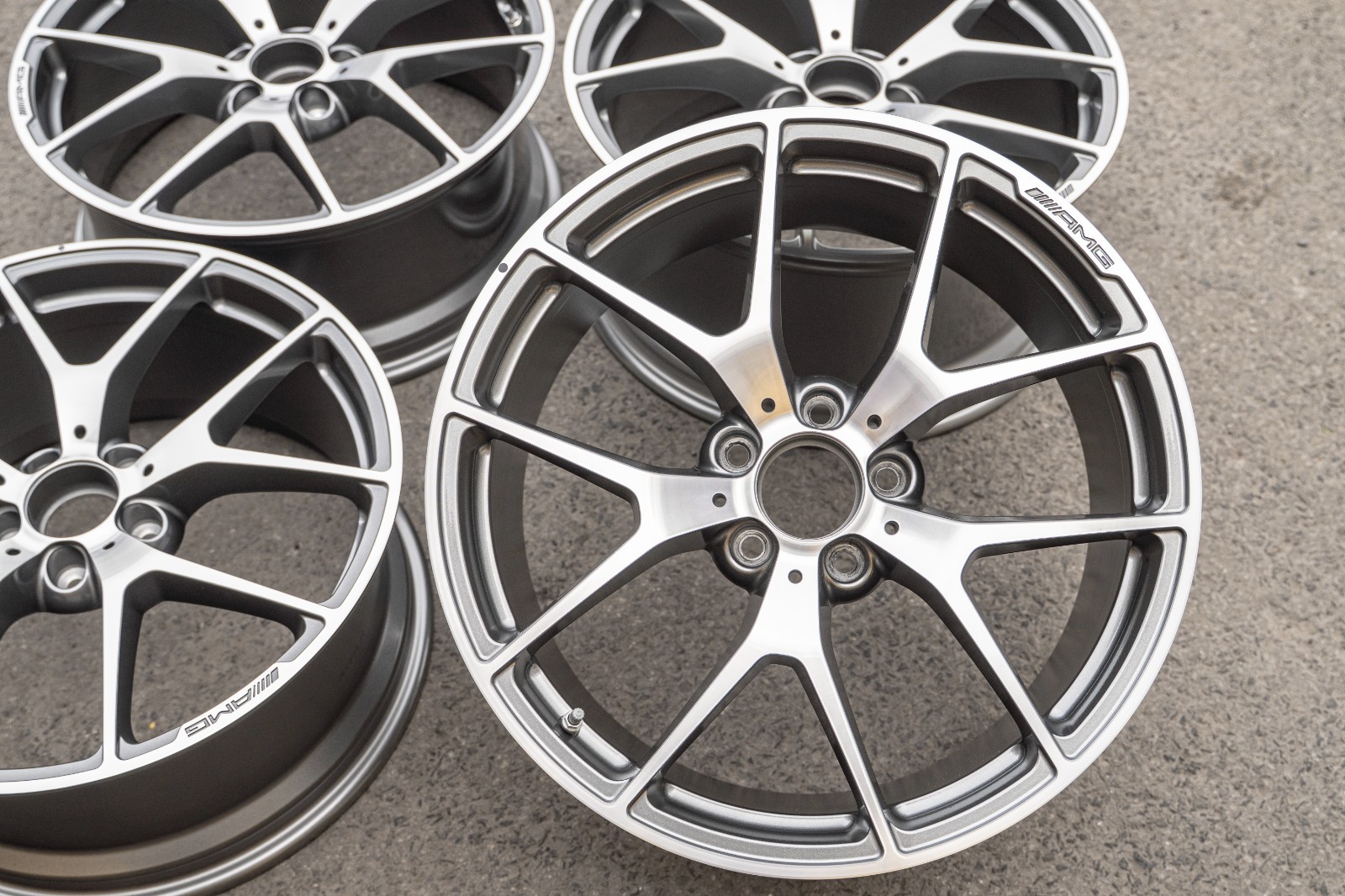 Mercedes C63 AMG 19" inch rim OEM 2008-2015 Genuine 507 Edition wheels Set NEW - Image 15