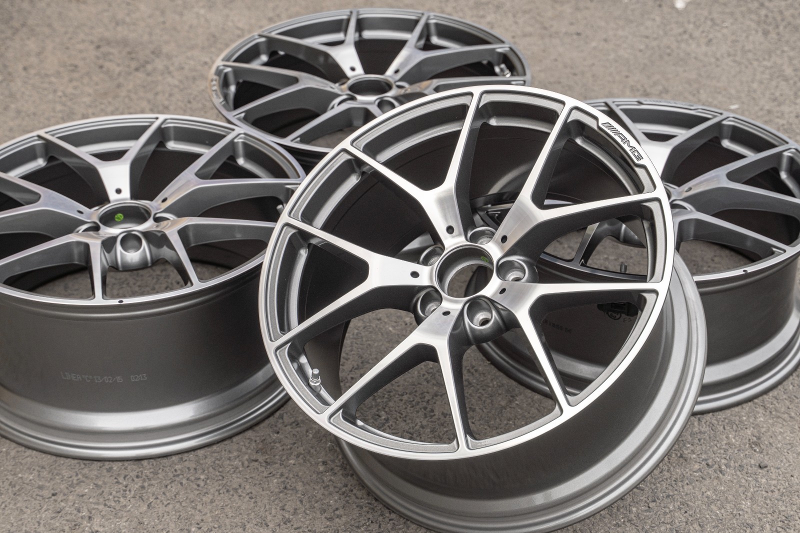 Mercedes C63 AMG 19" inch rim OEM 2008-2015 Genuine 507 Edition wheels Set NEW - Image 18