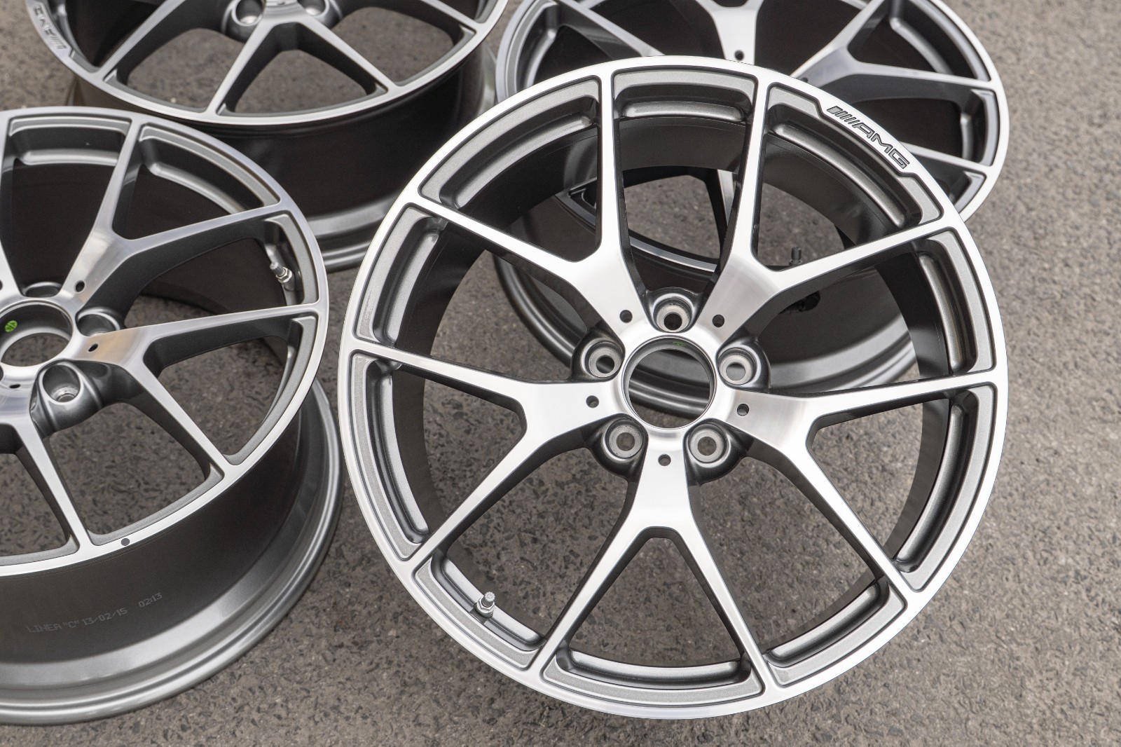 Mercedes C63 AMG 19" inch rim OEM 2008-2015 Genuine 507 Edition wheels Set NEW - Image 19