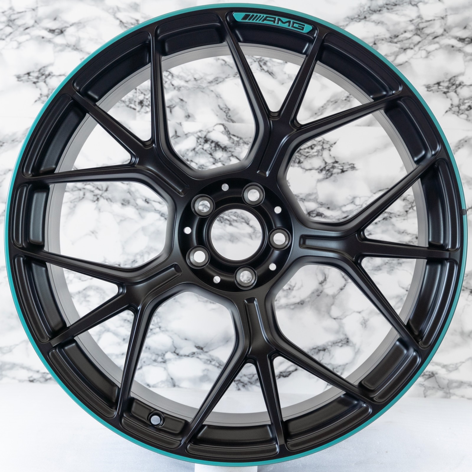 Mercedes AMG GT55 GT63 21" inch Front rim OEM 2023-2026 Genuine Petronas Wheel - Image 2