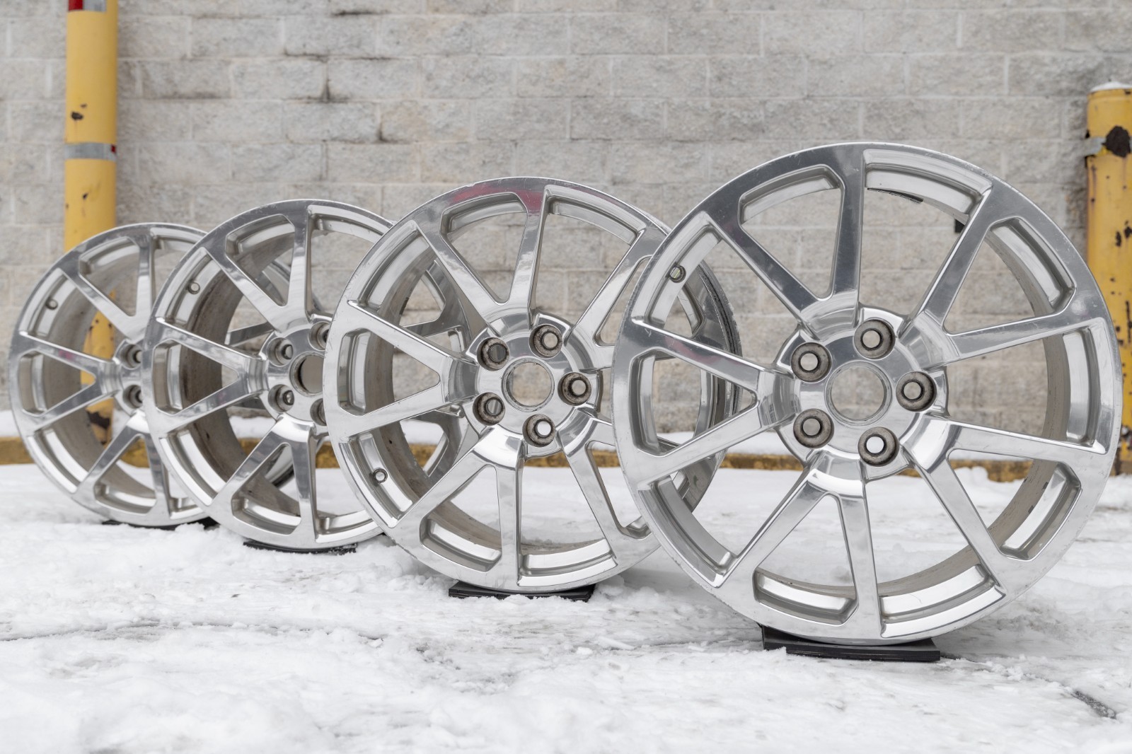 Cadillac CTS-V 19" inch Rim OEM 2009-2014 Genuine Original Forged wheel Set of 4 – Image 3
